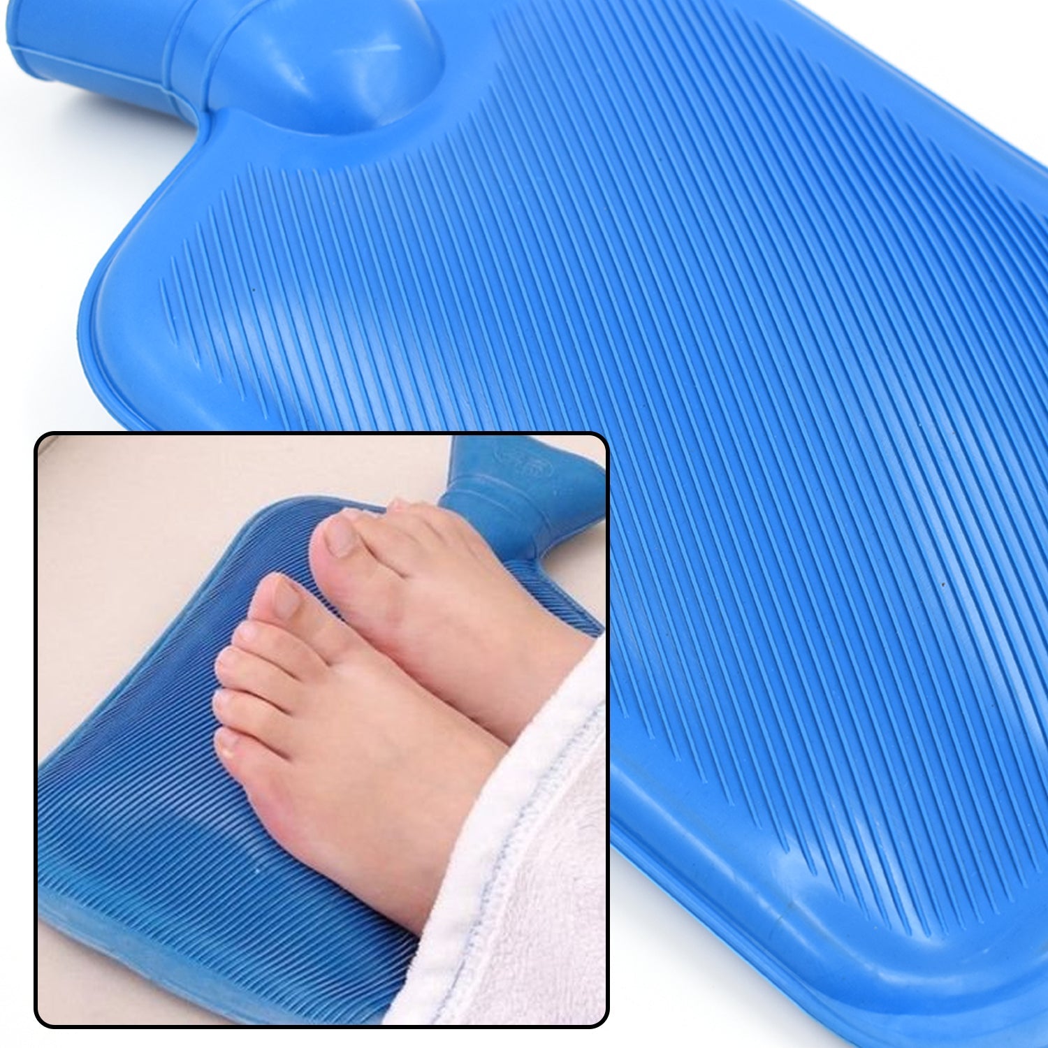 1454 Hot water Bag 2000 ML used in all kinds of household and medical purposes as a pain relief from muscle and neural problems. 1454 Hot water Bag 2000 ML used in all kinds of household and medical purposes as a pain relief from muscle and neural problems.